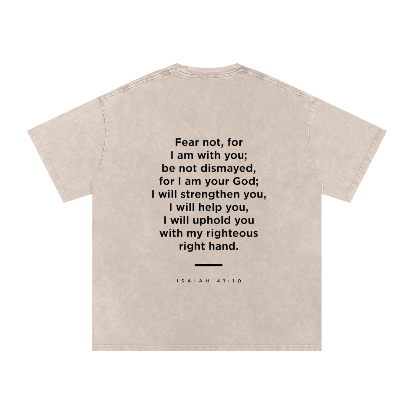Men's and Women's Isaiah 41:10 Tee
